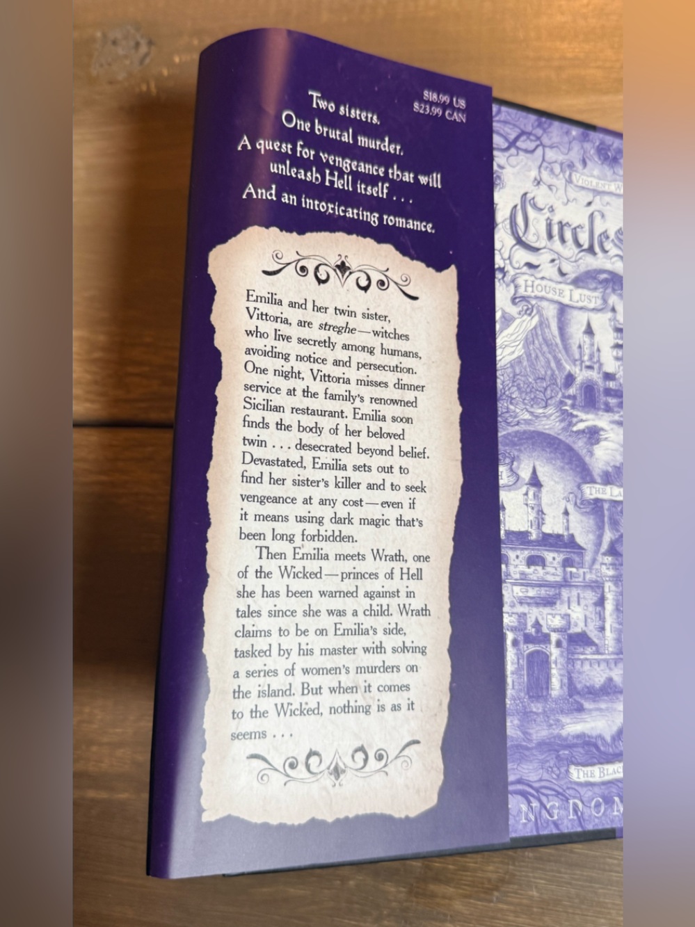 Kingdom of the Wicked Kerri Maniscalco Fantasy Romance Witch Gothic Novel - Picture 8 of 8